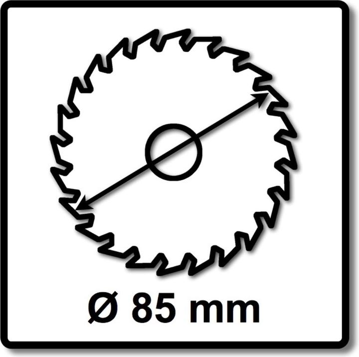 Actual product image Bosch Professional Zubehör PRO Multi Material cordless circular saw blade, 85 x 1.5 x 15 mm