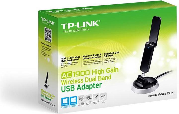 Actual product image TP-Link Archer T9UH: AC1900 USB 3.0 adapter (USB 3.0)