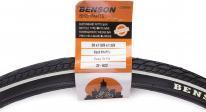 Actual product image Benson Bicycle tyre 28 x 1 5/8 x 1 3/8 white line (28 x 1 5/8 x 1 3/8, 37-622)