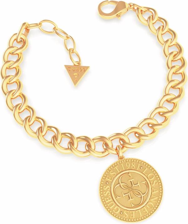 Guess Coin Armband (18.50 cm, Edelstahl)