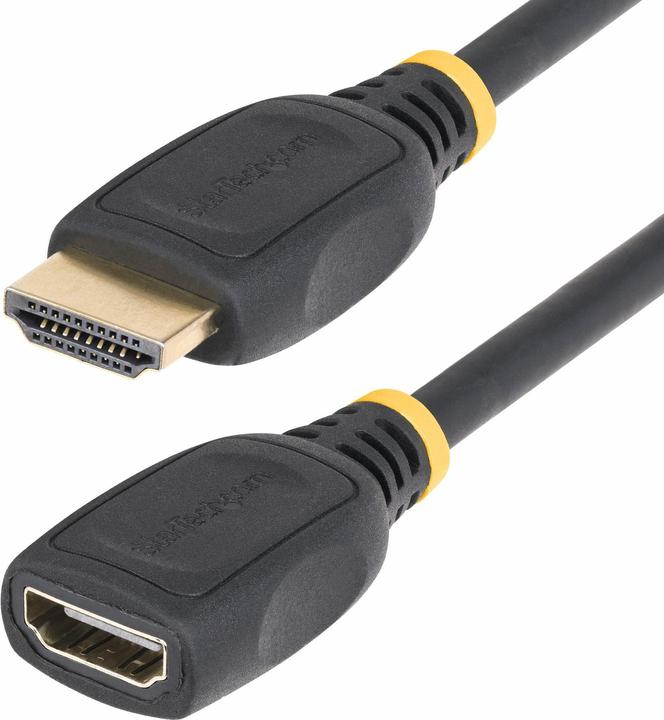 StarTech com 2m HDMI 2.0 Verlängerungskabel, High Speed HDMI Kabel, 4K 60Hz, Arc HDMI Verlängerungsk (2 m, HDMI)