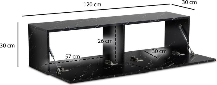 Productafbeelding Wohnling Hangend (120 x 30 x 30 cm)