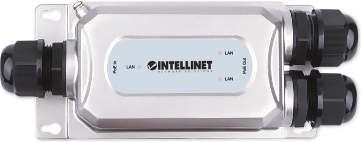 Produktbild Intellinet 2-Port Outdoor Ultra PoE Extender Vandalismusschu (3 Ports)