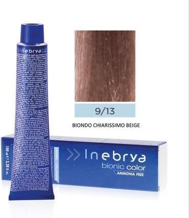 Produktbild Inebrya Color BEIGE Hair Coloring Cream (beige) - Professional hair color 100ml 9/13 Very (Beige)