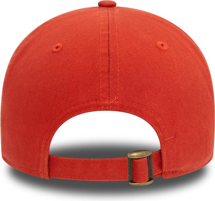 Actual product image New Era 9Forty Strapback Cap - METAL PIN BADGE rusty red