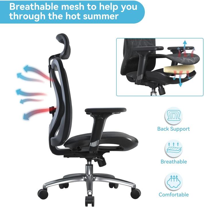 Actual product image Sihoo Office chair