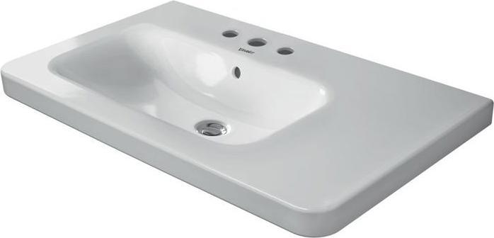 Actual product image Duravit Furniture washbasin DuraStyle 80 x 48 cm white 2325800000 (480 mm, 800 mm)