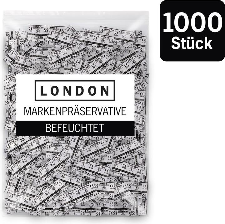 London Q600 Extra Feucht Kondome – 1000 Stück (1000 pcs.)