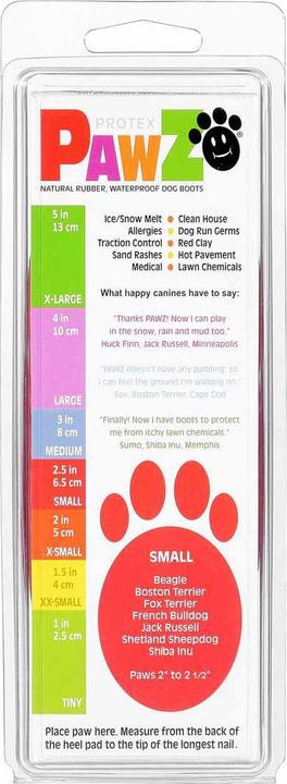 Produktbild Pawz Pfotenschutz (S, Hundeschuhe)