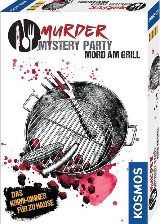Actual product image Kosmos Murder Mystery Party - Murder at the Grill (German)