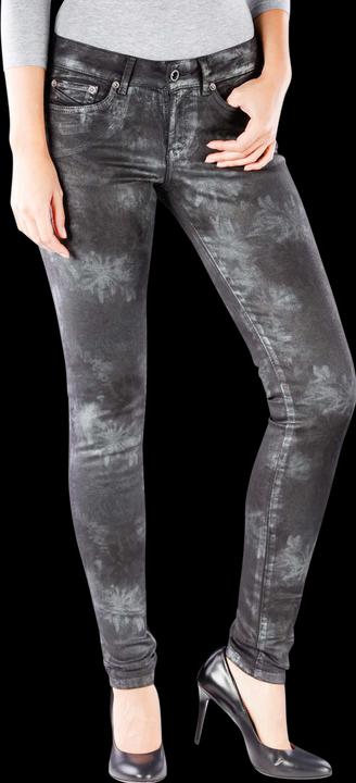 Image du produit Pepe Jeans Pixie Skinny Silvermoon silver foiled black (W29/L30)