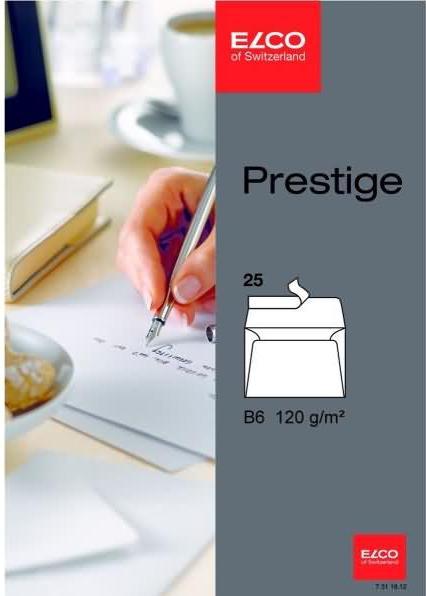 Actual product image Elco envelope prestige (B6, 25 x)