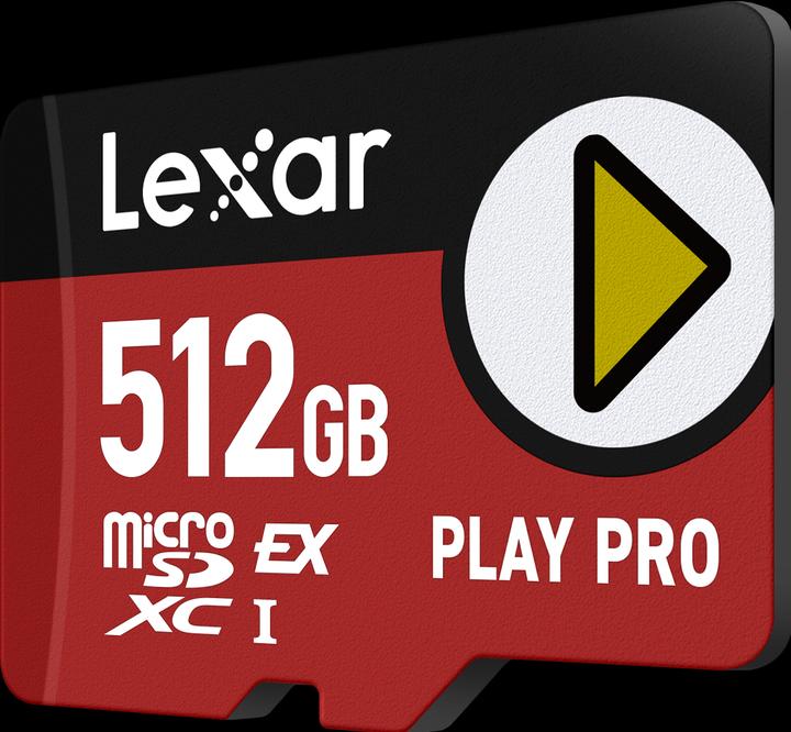 Lexar Play Pro (512 GB, microSD Express, U3, UHS-I)