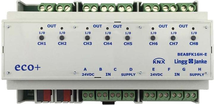 Image du produit Lingg & Janke LING Entrée/sortie binaire KNX (Actionneur de chauffage)