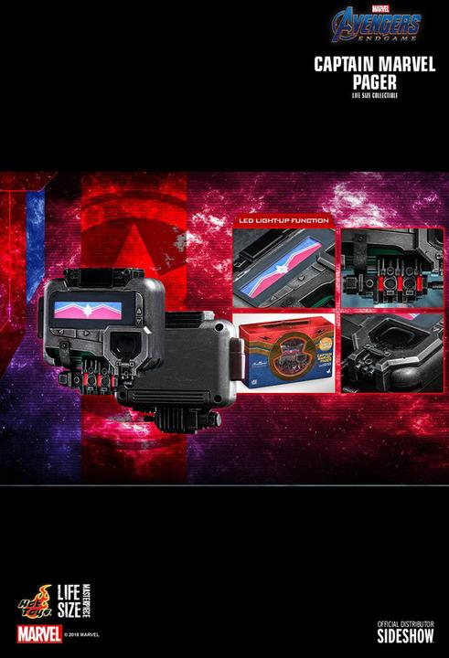 Image du produit Hot Toys Captain Marvel "Captain Marvel Pager" 1:1 Scale Prop Replica