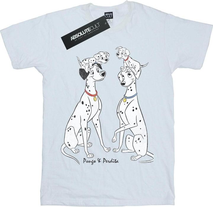 Disney 101 Dalmatians Classic Pongo And Perdita TShirt Jungen