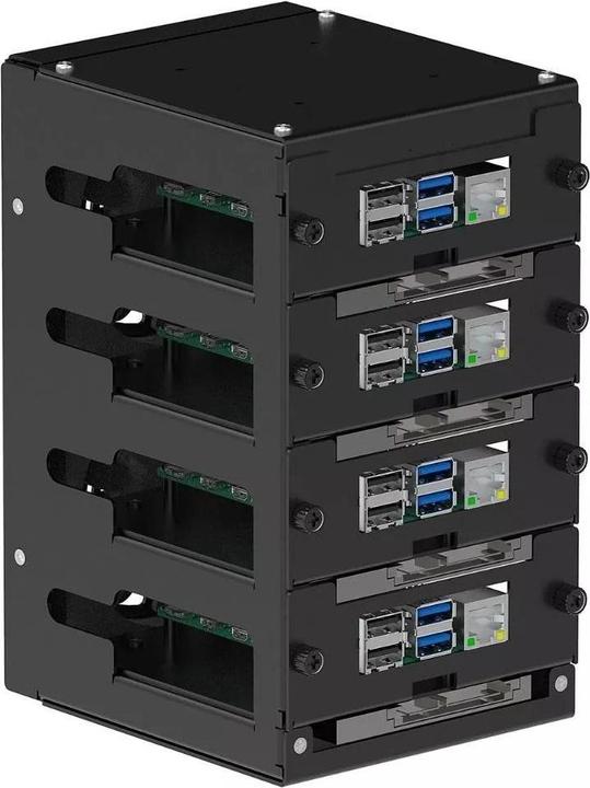 Immagine prodotto Uctronics Cluster rack per Raspberry Pi 5 (compatibile con tutti i modelli)