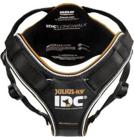 Actual product image Julius-K9 Idc Hondentuig Longwalk Zwart / Grijs (XL, Dog, General)