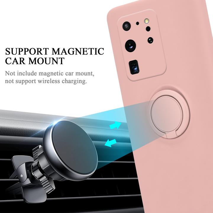 Immagine prodotto Cadorabo Custodia in silicone TPU Liquid Ring Cover (Samsung Galaxy S20 Ultra)