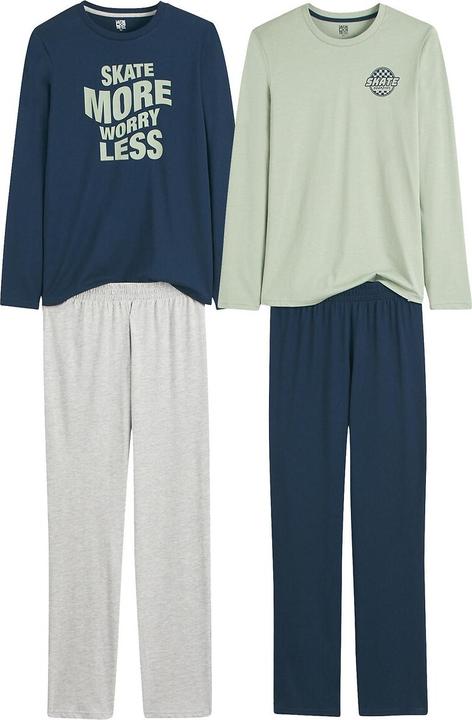 Produktbild La Redoute Collections 2er-Pack Schlafanzüge aus Jersey (140)