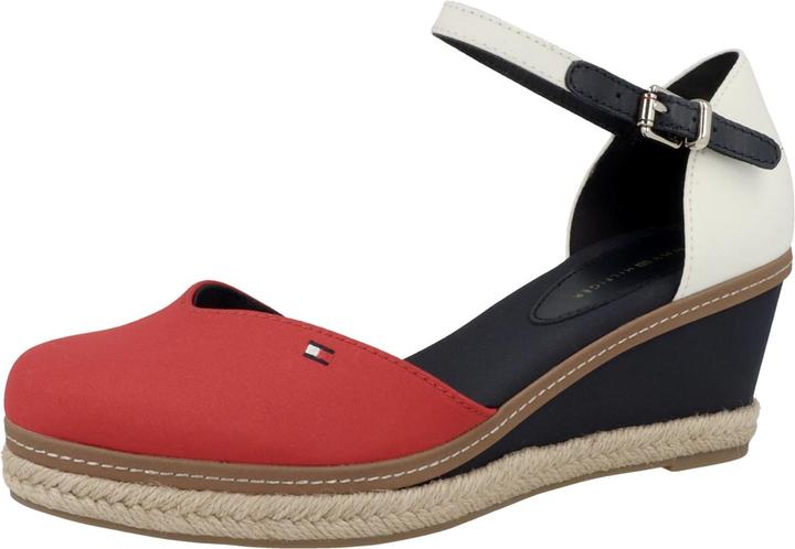 Tommy Hilfiger Basic Closed Toe Mid Wedge-40 (40)