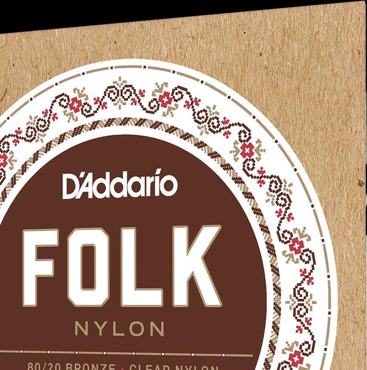 Actual product image D'Addario EJ33 Folk (6 x, Guitar, 0.05")