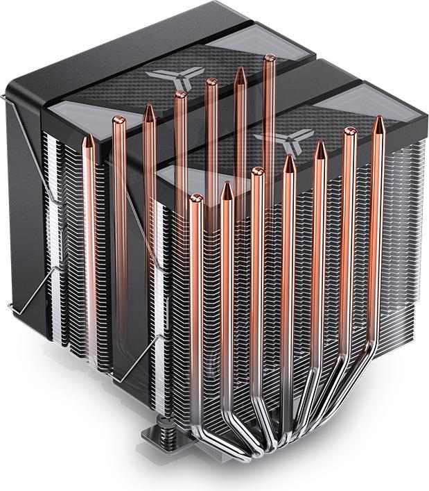 Actual product image Jonsbo CR-3000 CPU Cooler Dual Tower, ARGB - 2x 120 mm, black
