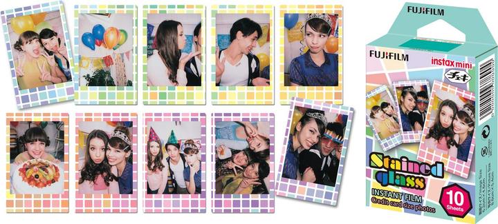 Produktbild Fujifilm Instax Mini Stained glass 10 Blatt (Instax Mini)