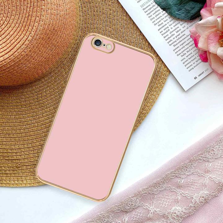 Produktbild Cadorabo Hülle für Apple iPhone 6 / 6S im TPU mit Kameraschutz LM130 Style (Apple iPhone 6)