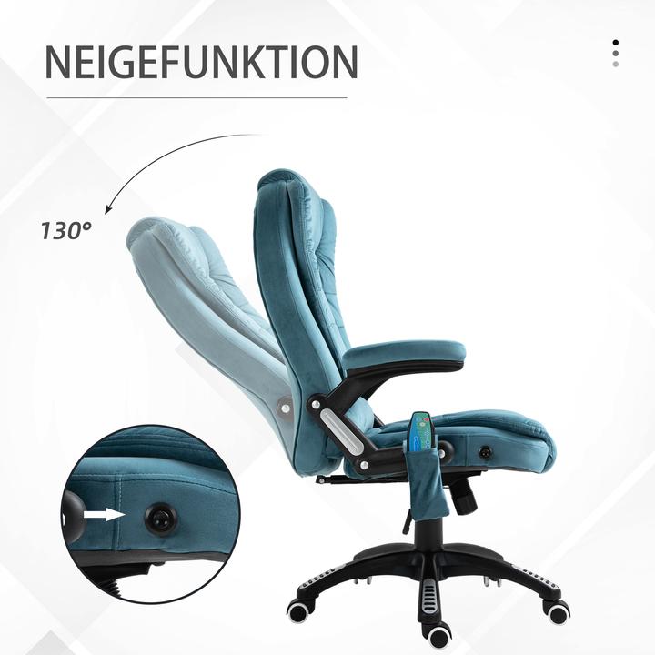 Produktbild Vinsetto Bürostuhl mit Massage- und Wärmefunktion