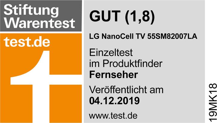 Immagine prodotto LG 55SM82007LA (55", LCD, 4K, 2019)
