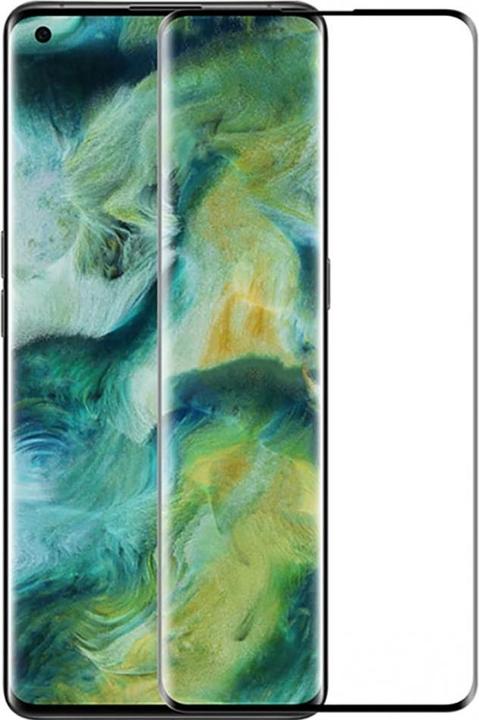Produktbild Screenguard Oppo Find X2 Pro Full Screen Panzerglas Schutzfolie 2.5D 9H (1 Stück, Oppo Find X2 Pro)
