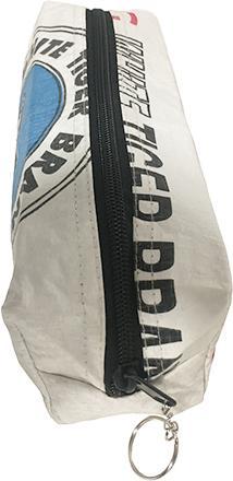 Produktbild Bekos Upcycling - Schreibzeug-Etui aus recycelten Zementsäcke White Tiger