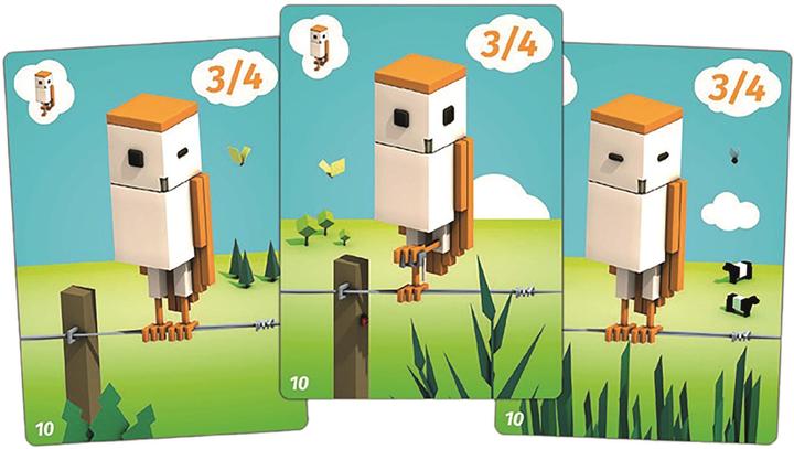 Actual product image Board Game Circus CuBirds (German)