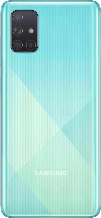 Produktbild Samsung Galaxy A71 (128 GB, Prism Crush Blue, 6.70", Dual SIM, 64 Mpx, 4G)