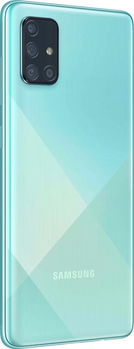 Produktbild Samsung Galaxy A71 (128 GB, Prism Crush Blue, 6.70", Dual SIM, 64 Mpx, 4G)