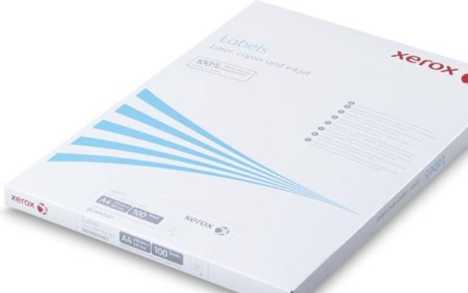Produktbild Xerox Multilabels 105x74mm 003R90024 8stk/ark 100ark/aesk - (800 stk.)