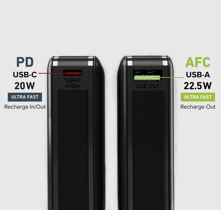 Image du produit SBS Banque d'alimentation 10 000mAh PD 20W haute densité (10000 mAh, 20 W, 38.50 Wh)