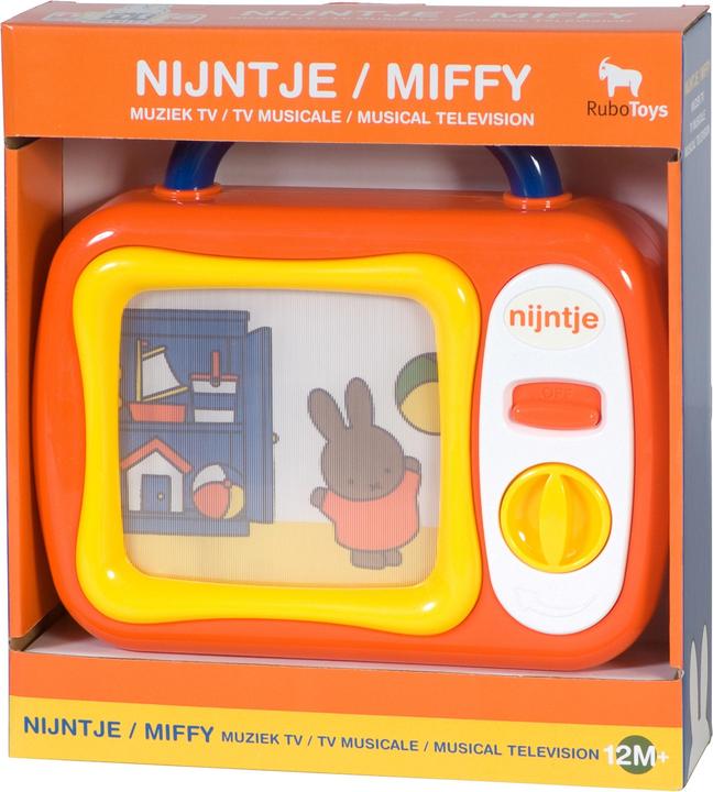 Actual product image Rubo Toys Miffy my first TV (English)
