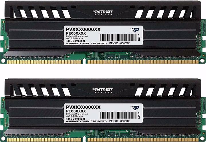 Image du produit Patriot Vipère 3 Mamba noire (2 x 8GB, 1600 MHz, RAM DDR3, DIMM)