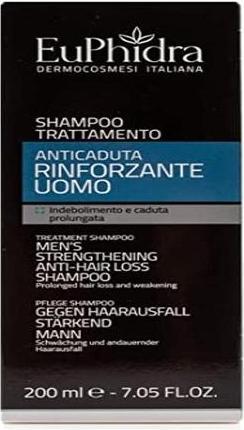 Actual product image Euphidra Anti-Hair Loss Strengthening Shampoo for Men 200ml (200 ml, Liquid shampoo)