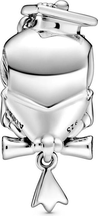 Image du produit Pandora Breloque hibou de la remise des diplômes (Avec pierre(s), Argent sterling 925)