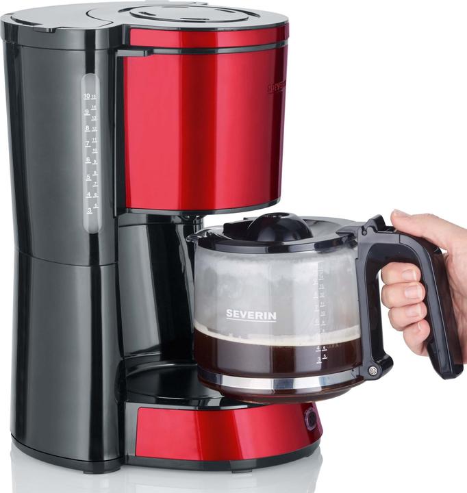 Actual product image Severin Filter coffee maker KA4817 Red