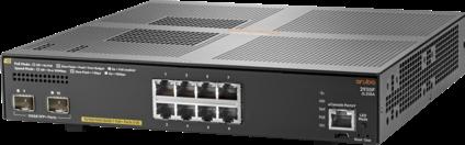 Actual product image Aruba 2930F 8G PoE+ 2SFP+ (8 Ports)