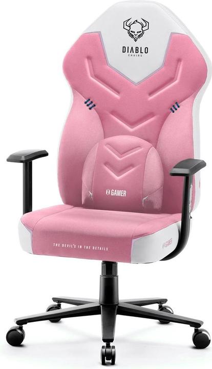 Actual product image Diablo Fotel Chairs X-Gamer Marshmallow Pink Normal Size