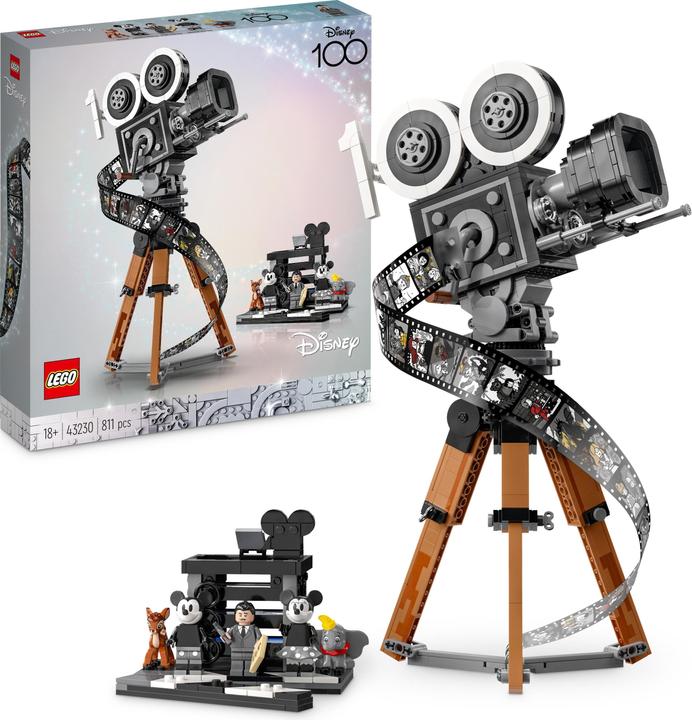 Actual product image LEGO Camera - Homage to Walt Disney (43230, LEGO Rare Sets, LEGO Disney)