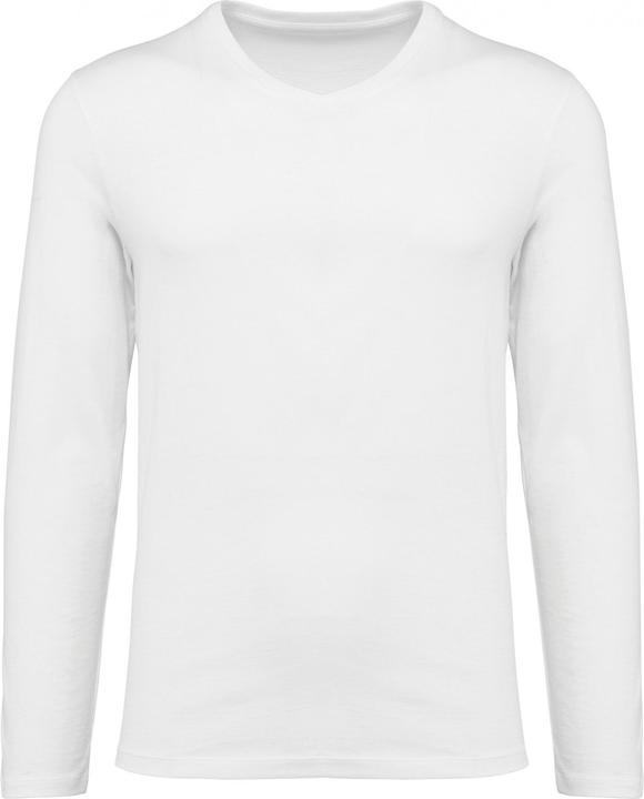 Kariban Langarmshirt suprima v-neck (3XL)