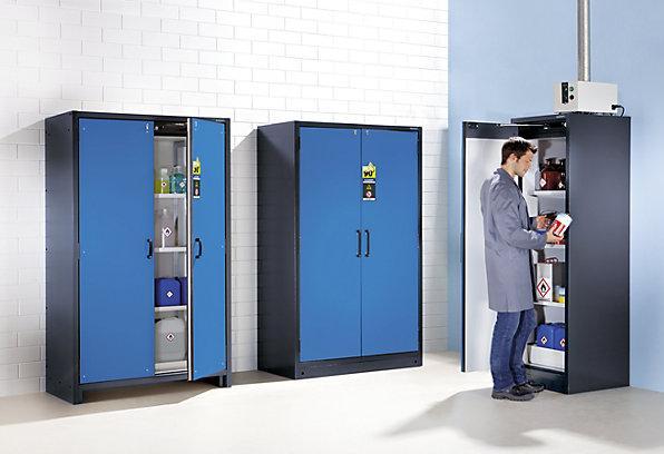 Immagine prodotto eurokraft pro Armadio antincendio di tipo 90 per sostanze pericolose (120 cm, 195.50 cm)