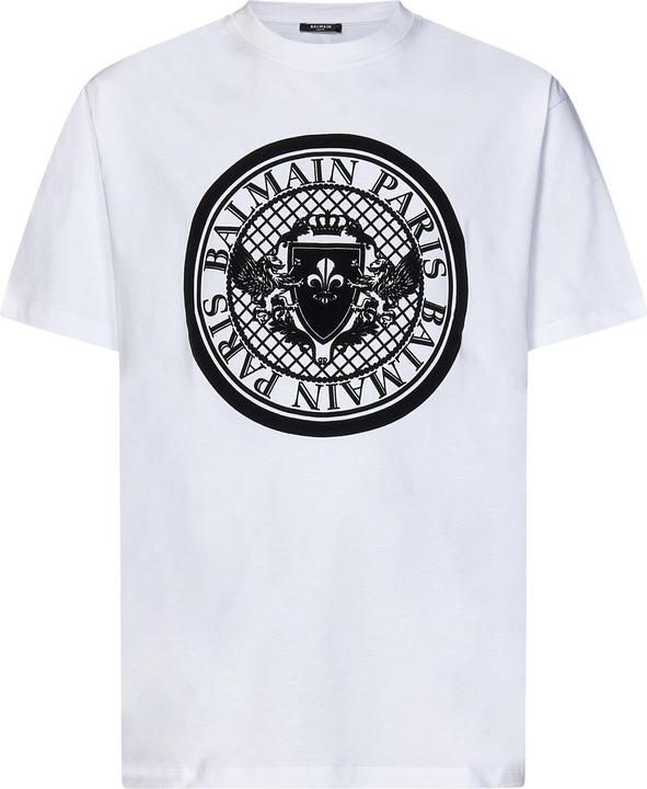 Actual product image Balmain T-shirts And Polos White (XL)