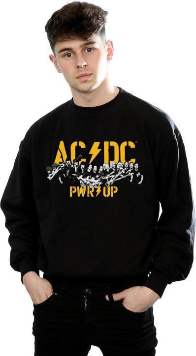 Produktbild AC/DC PWR UP Portrait Motion Sweatshirt aus Baumwolle (4XL)
